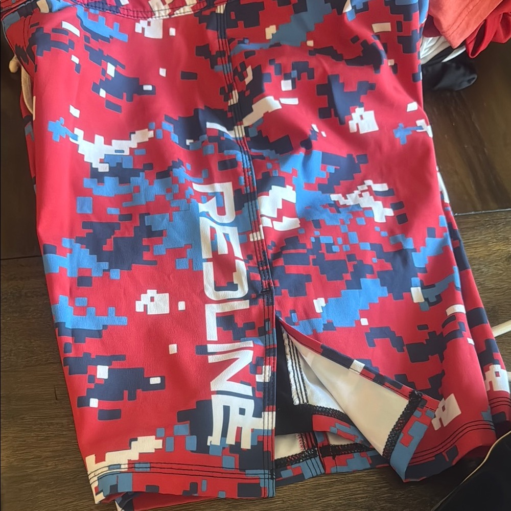 Redline Red and Blue Camo Shorts - Picture 8 of 8